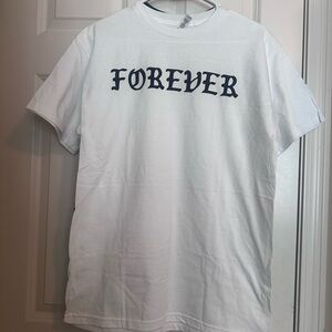 Yours Truly by Phora “Forever” T-Shirt | White | M | New